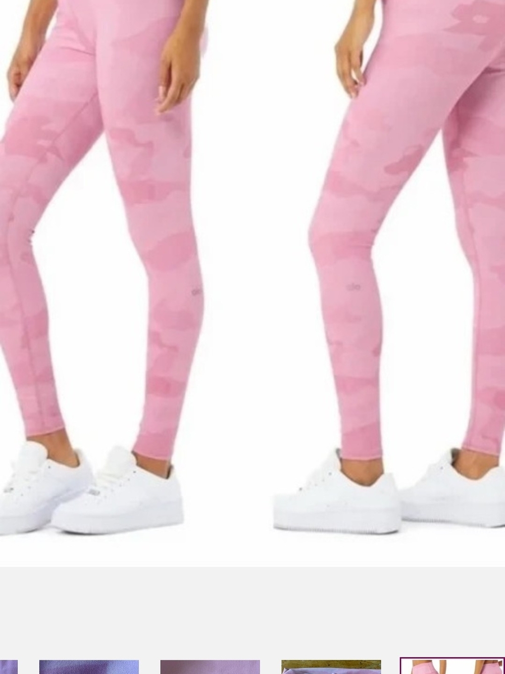 ALO Yoga Pink Camo Leggings - Picture 5 of 5